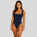 Body Collant Decote Quadrado