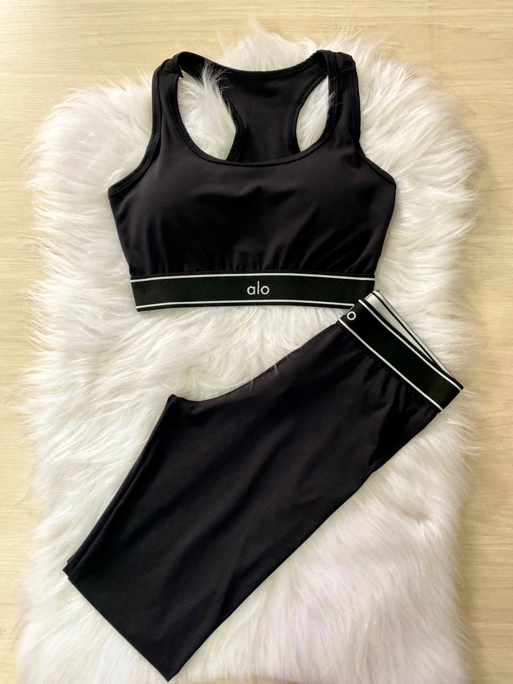Conjunto Top + Calça Legging Academia Yoga